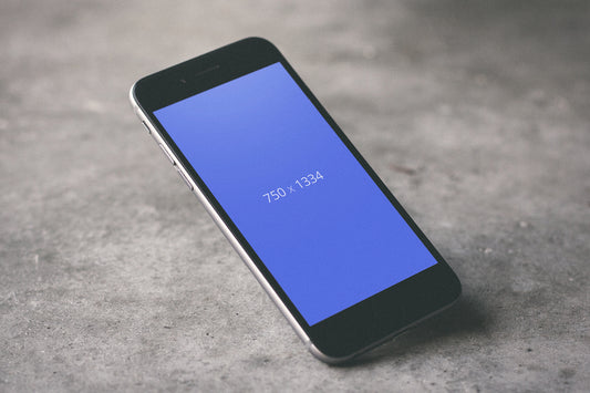 Free iPhone Floating Layers UI Mocku