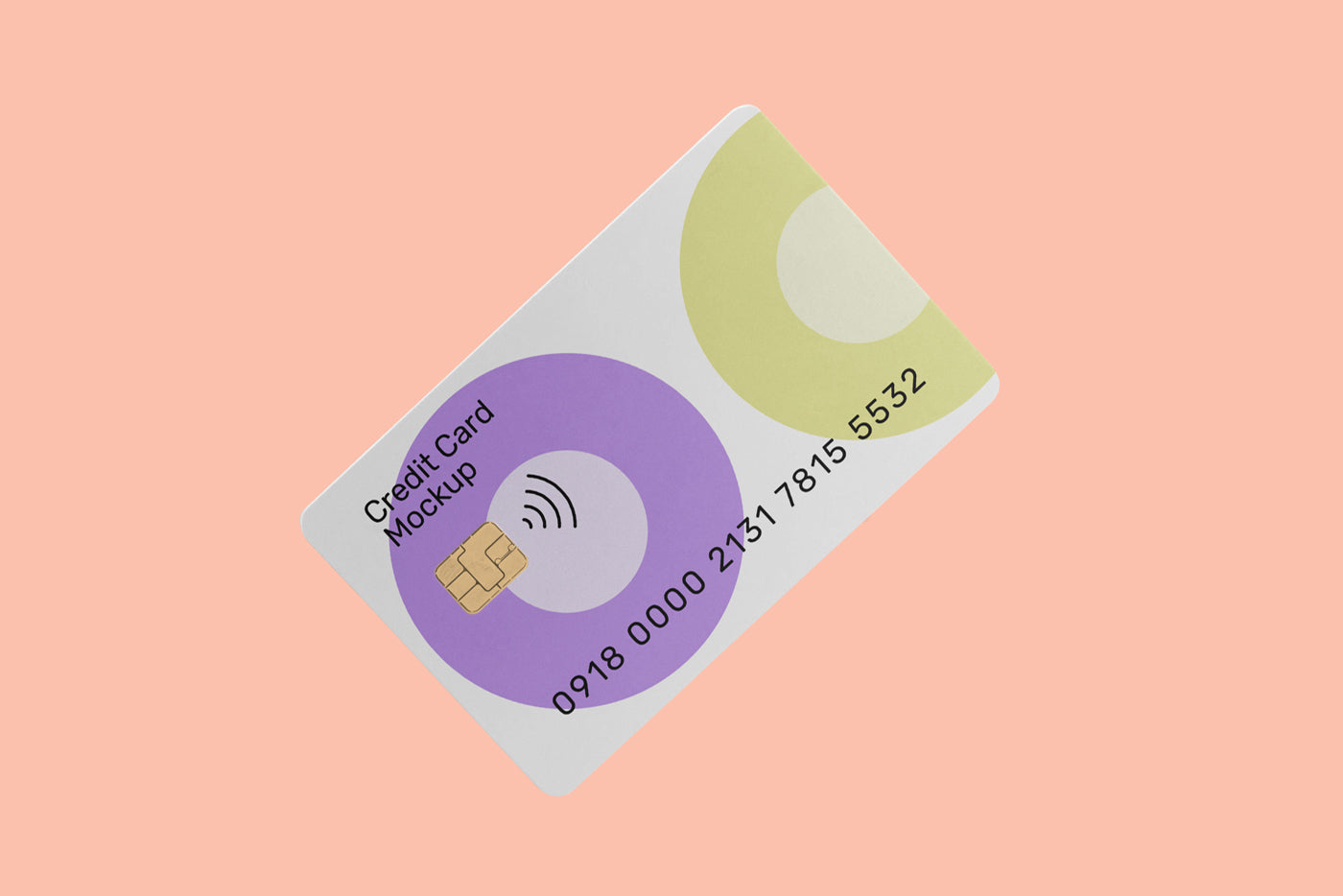 Free Credit Card Psd Mockup