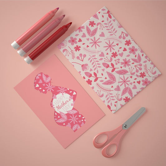 Free Cute Arrangement For Mother'S Day Scene Creator Psd