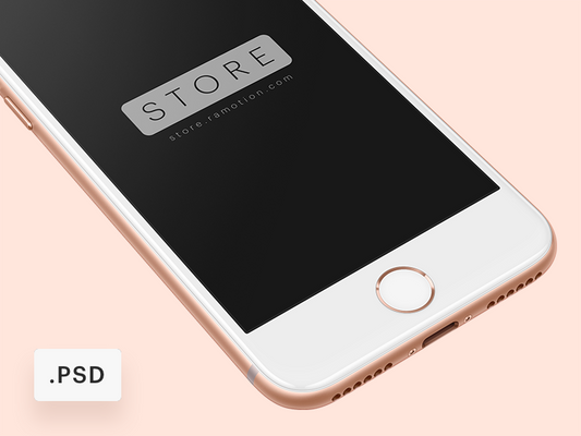 Free iPhone 8 Mockup [PSD]