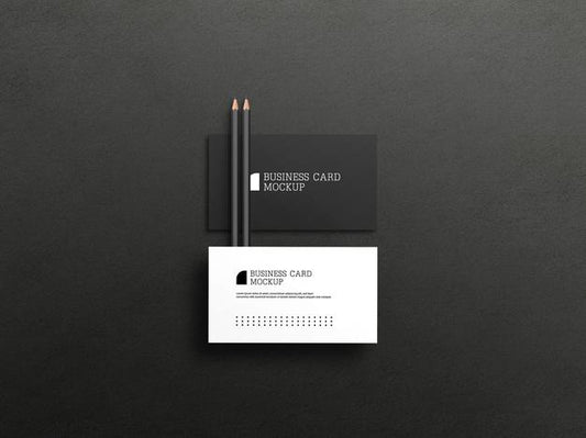 Free Luxury Business Card Mockup Psd